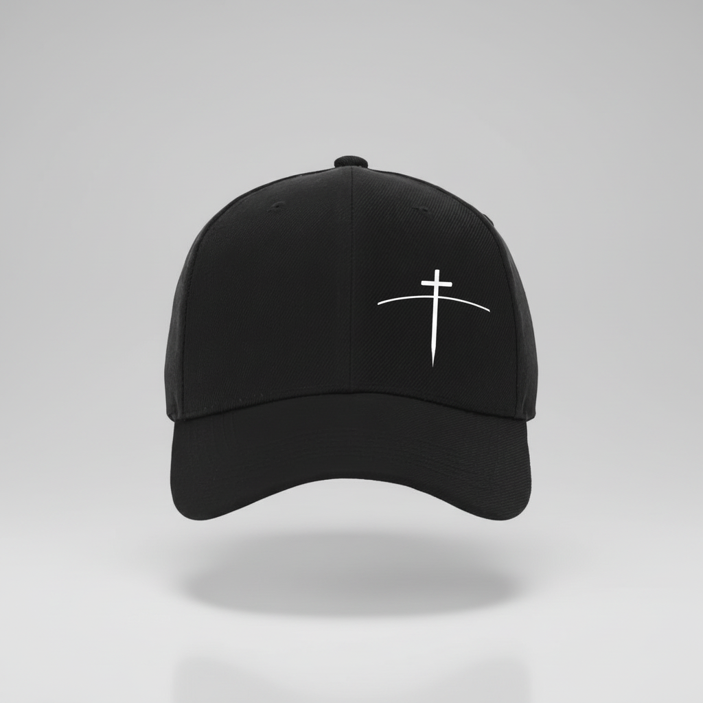 Cross on the Horizon Cap – Where Faith Meets the Streets - Black