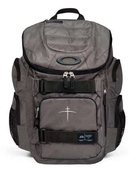 Enduro 30L Tactical Backpack — Durable Outdoor Daypack with Cross Logo - Broken to Risen