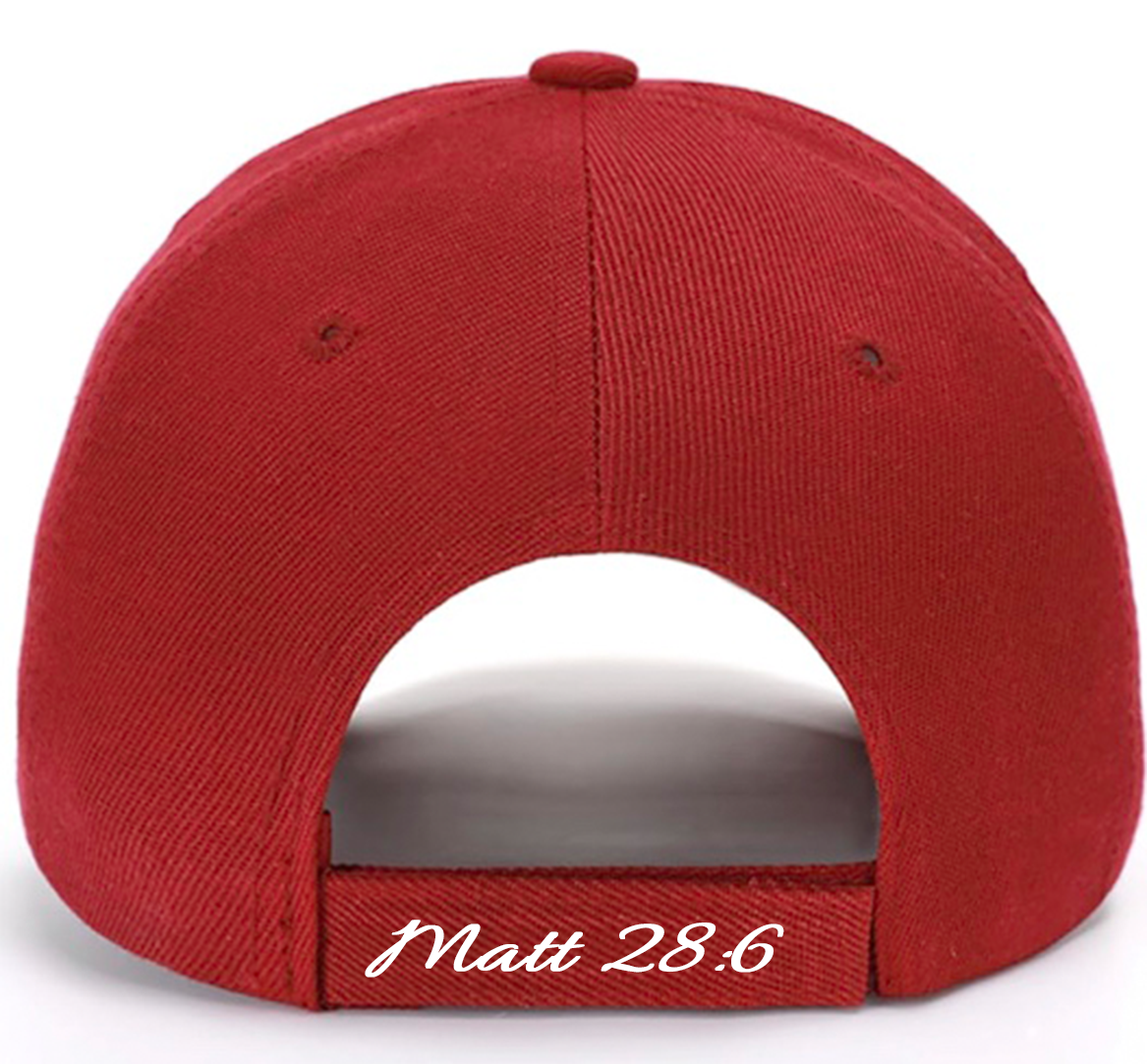 Cross on the Horizon Cap – Where Faith Meets the Streets - Black - Broken to Risen