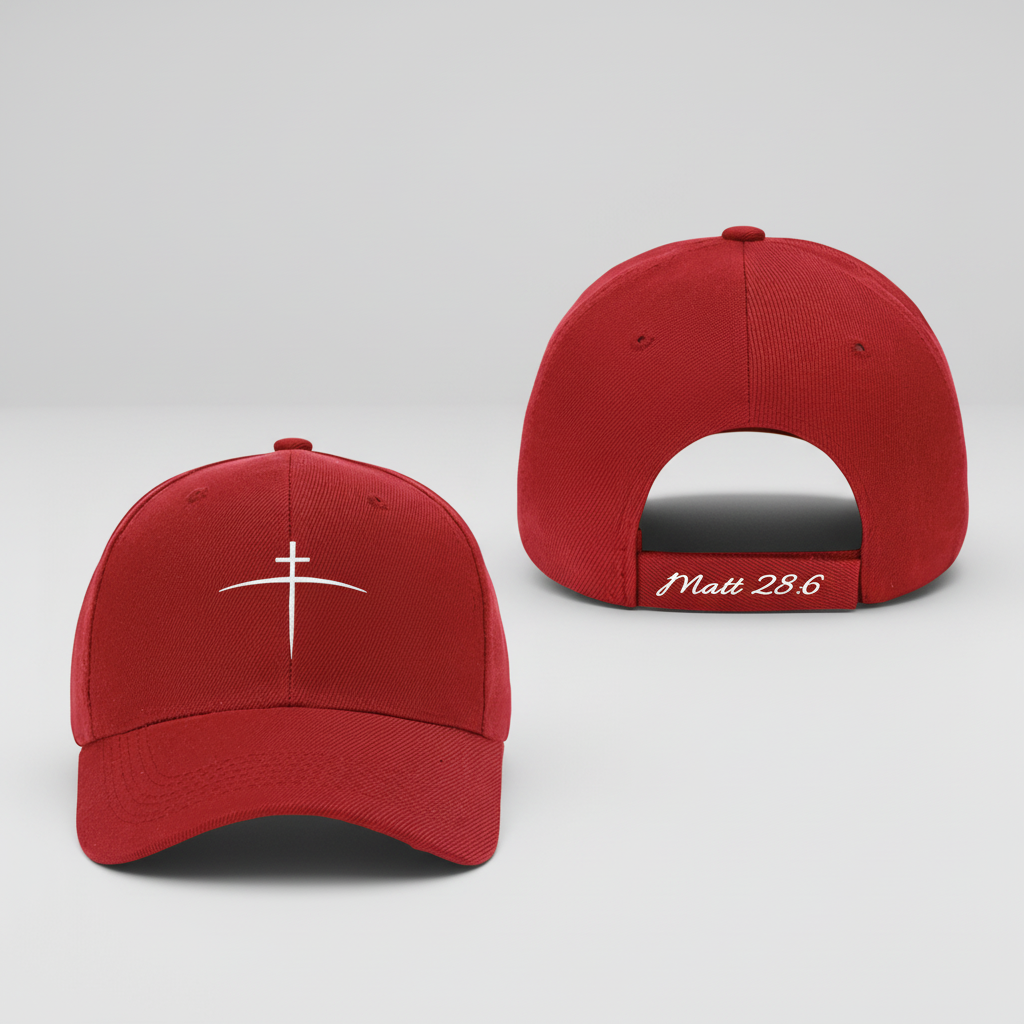 Cross on the Horizon Cap – Where Faith Meets the Streets - Black - Broken to Risen