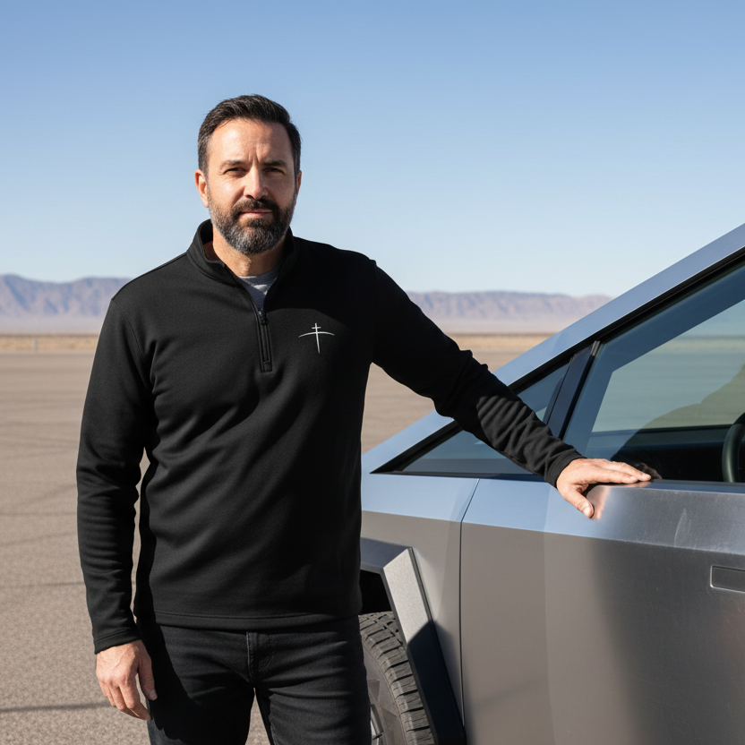 Faith in Motion: Premium Quarter-Zip for the Journey - Broken to Risen