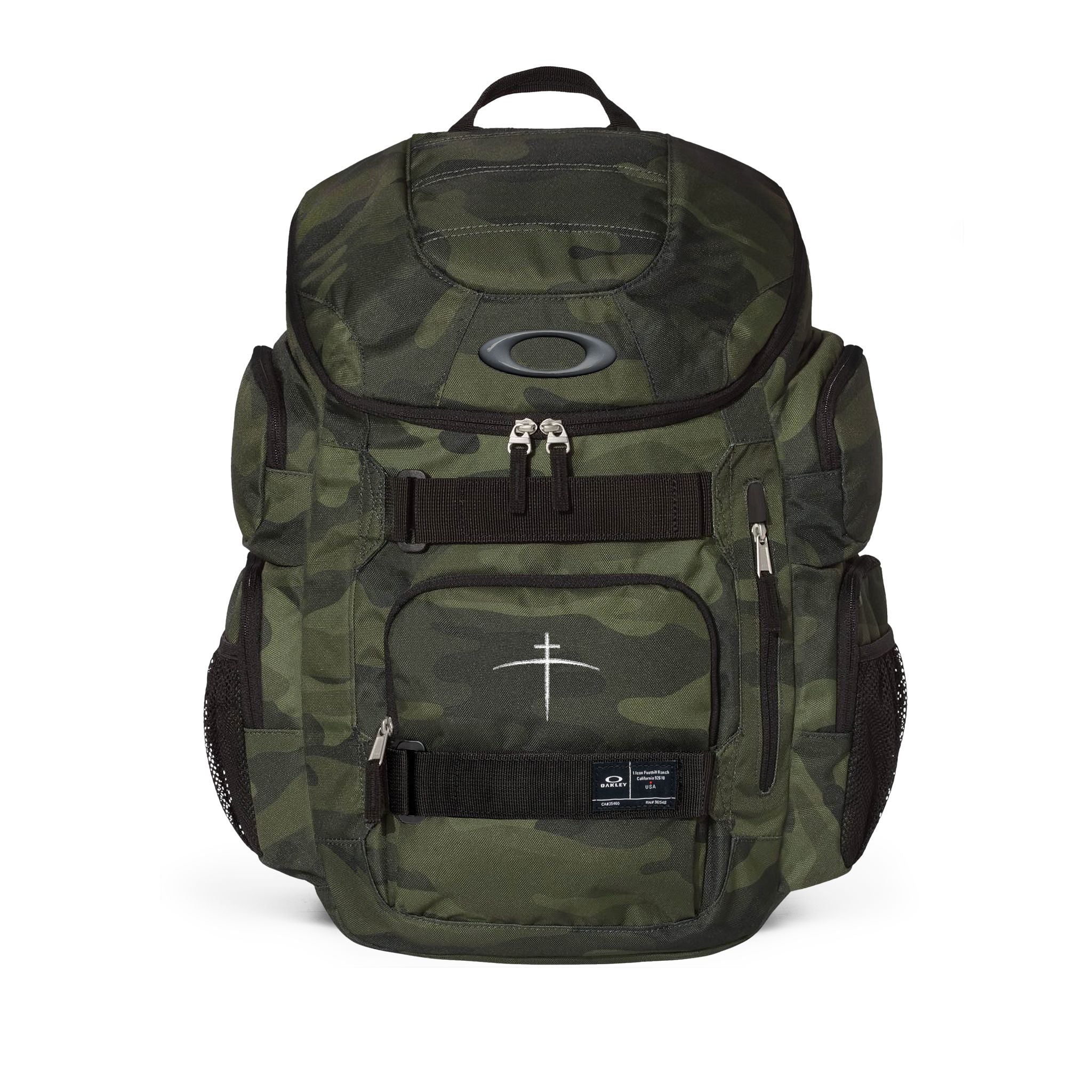Enduro 30L Tactical Backpack — Durable Outdoor Daypack with Cross Logo - Broken to Risen