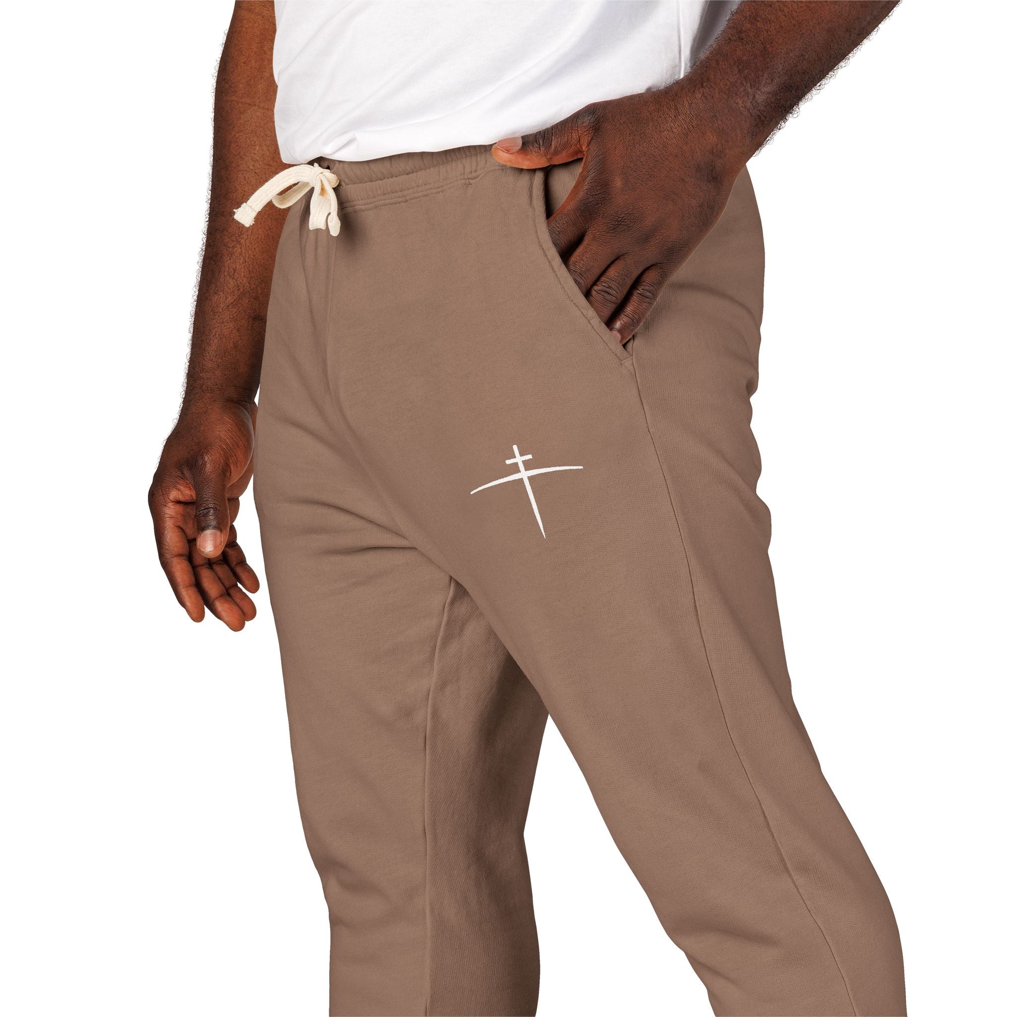 Risen & Resilient Garment-Dyed Fleece Sweatpants