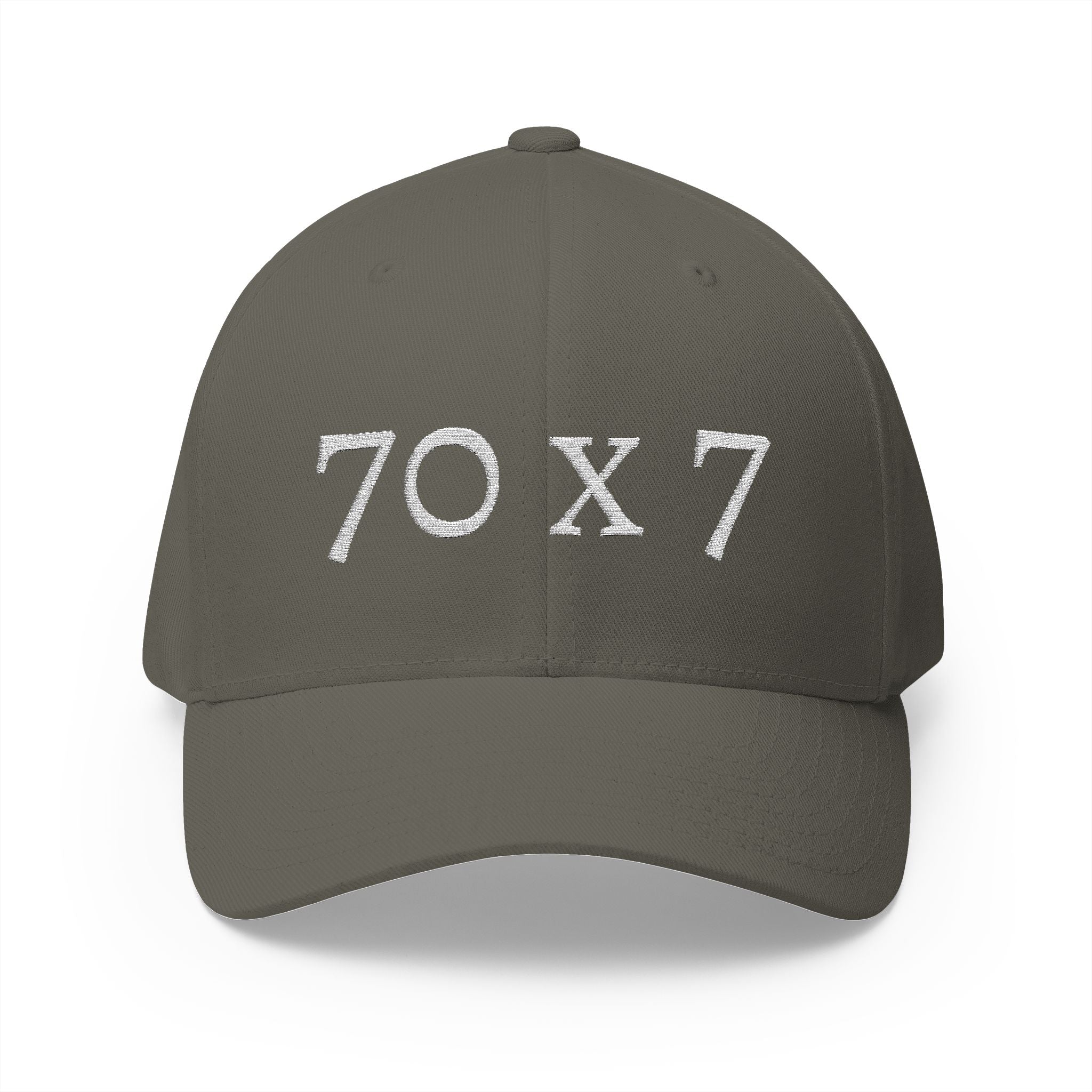 70 x 7 Embroidered Hat – The Math of Grace | Christian Forgiveness Cap - Broken to Risen