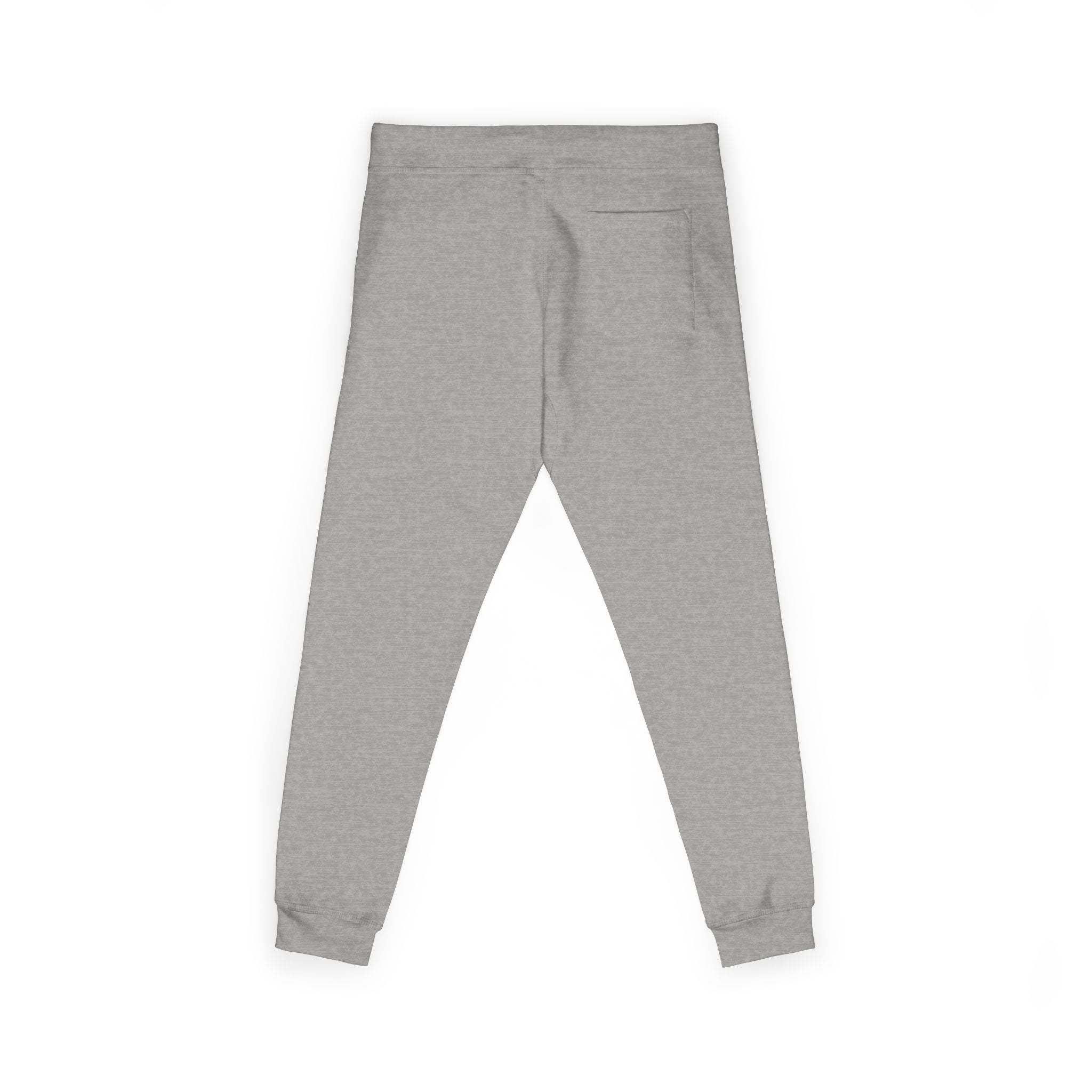 Embroidered Cross on the horizon Sweatpants — Minimalist Faith Fleece Joggers - Broken to Risen