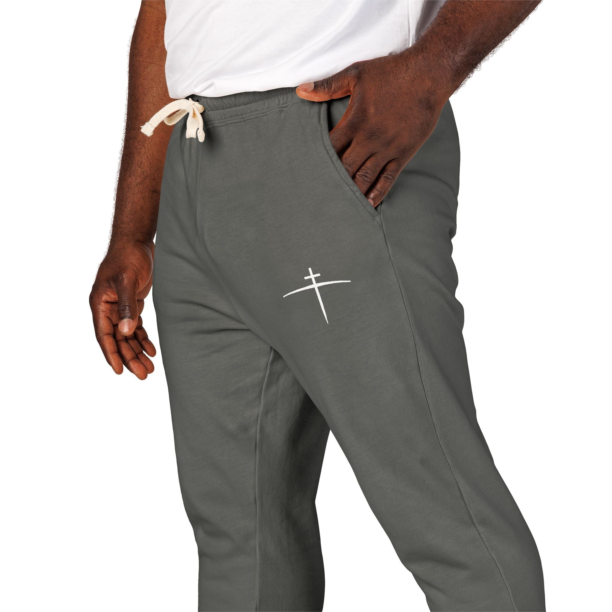 Risen & Resilient Garment-Dyed Fleece Sweatpants - Broken to Risen