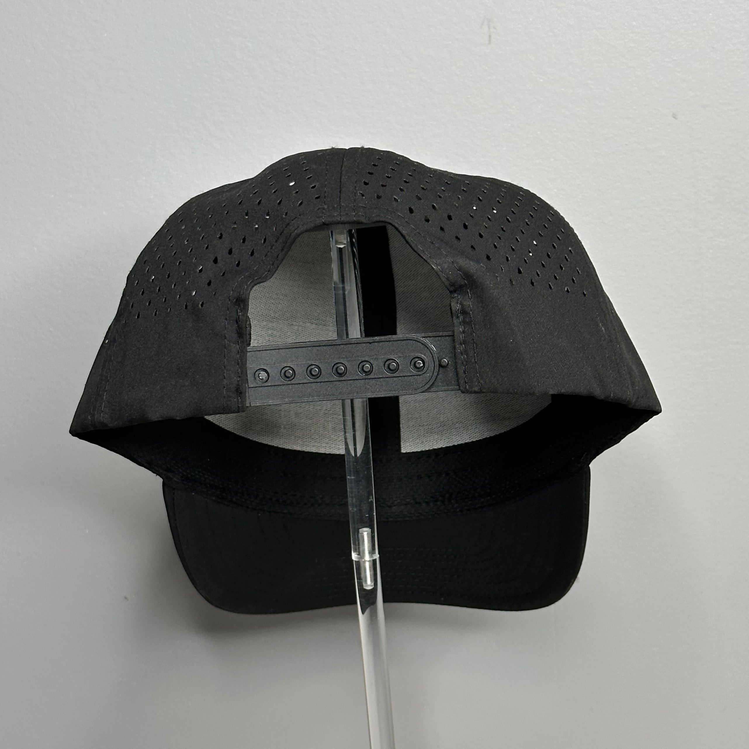 Golgotha Coordinates Hat | Silicon Patch | Waterproof 6 Panel | Charcoal/Black - Broken to Risen